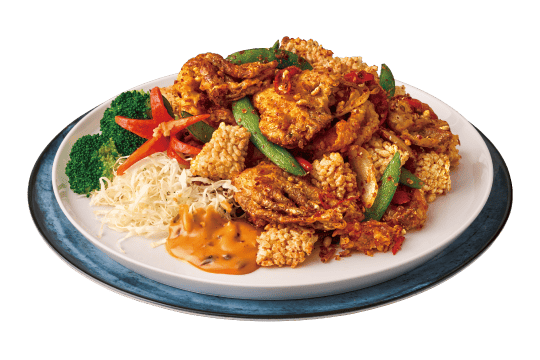 椒香金蒜軟殼蟹