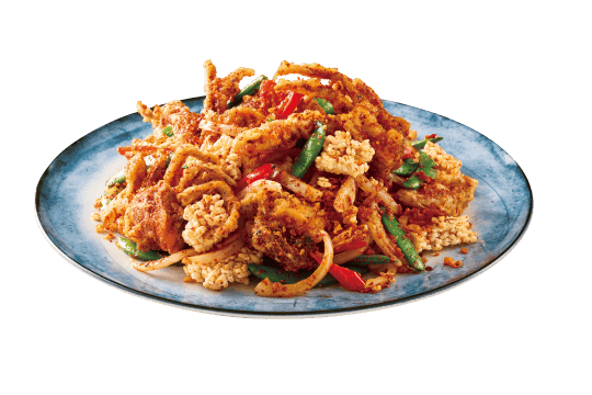 椒香金蒜軟殼蟹